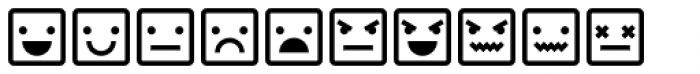 Ayi Dingbats Emoji Font UPPERCASE