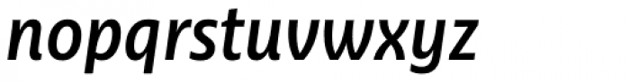 Ayita Pro SemiBold Italic Font LOWERCASE