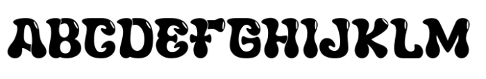 Ayixol Regular Font UPPERCASE