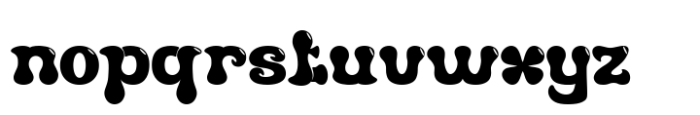 Ayixol Regular Font LOWERCASE