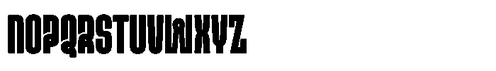 Ayr Gothedge Extra Bold Font UPPERCASE