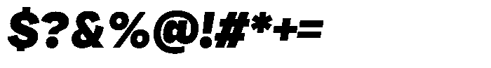 Ayr Neutral Black Italic Font OTHER CHARS
