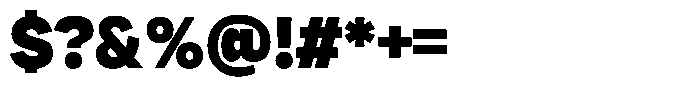 Ayr Neutral Black Font OTHER CHARS