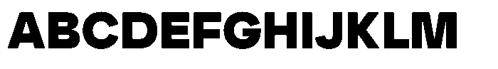 Ayr Neutral Black Font UPPERCASE