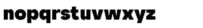 Ayr Neutral Black Font LOWERCASE