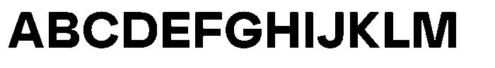 Ayr Neutral Bold Font UPPERCASE