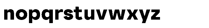 Ayr Neutral Bold Font LOWERCASE