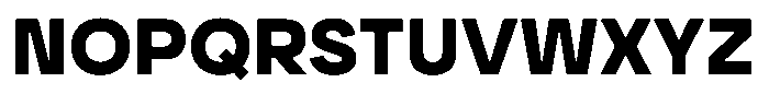 Ayr Neutral Extra Bold Font UPPERCASE