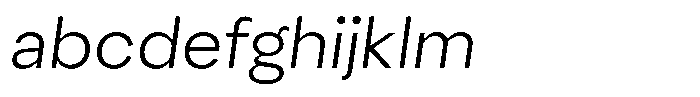 Ayr Neutral Extra Light Italic FONT