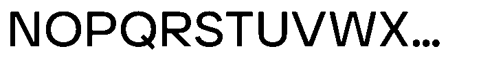 Ayr Neutral Regular Font UPPERCASE