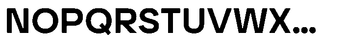 Ayr Neutral Semi Bold Font UPPERCASE