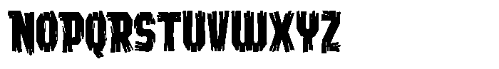 Ayr Rooted Font LOWERCASE