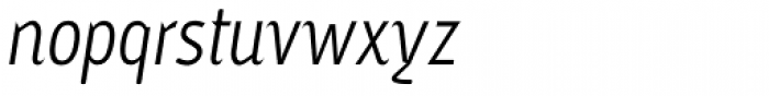 Ayumi Pro Italic Font LOWERCASE