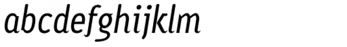 Ayumi Pro Medium Italic Font LOWERCASE