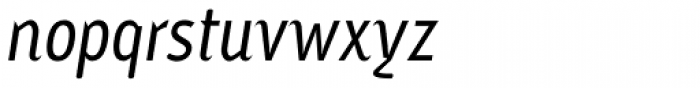 Ayumi Pro Medium Italic Font LOWERCASE