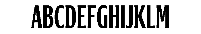 Ayer Deck Bold Font UPPERCASE