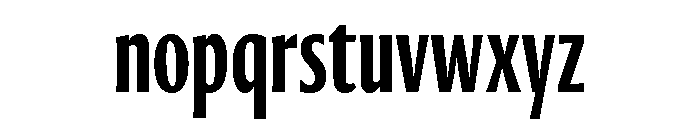 Ayer Deck Bold Font LOWERCASE
