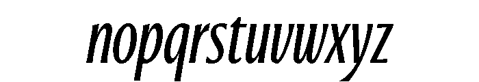 Ayer Deck Medium Italic Font LOWERCASE