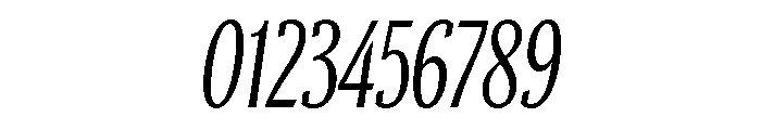 Ayer Deck Regular Italic Font OTHER CHARS