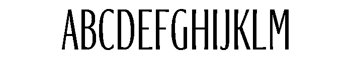 Ayer Deck Regular Font UPPERCASE