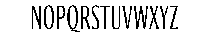Ayer Deck Regular Font UPPERCASE