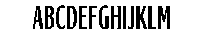 Ayer Deck Semibold Font UPPERCASE