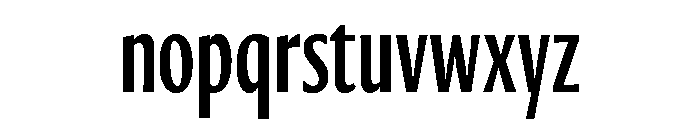 Ayer Deck Semibold Font LOWERCASE