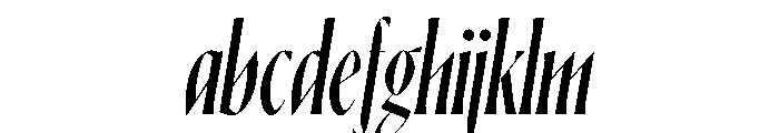 Ayer Poster Angular Medium Italic FONT