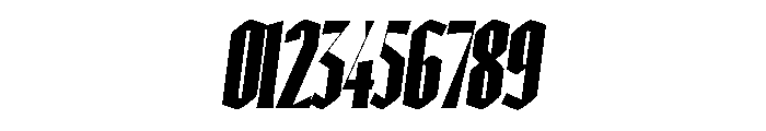 Ayer Poster Blackletter Black Italic Font OTHER CHARS