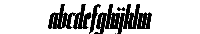 Ayer Poster Blackletter Black Italic FONT