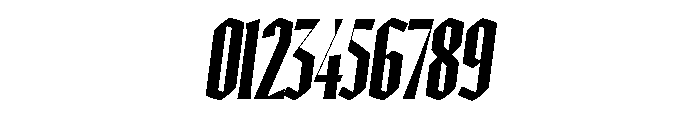 Ayer Poster Blackletter Bold Italic Font OTHER CHARS