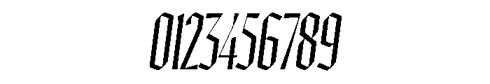 Ayer Poster Blackletter Regular Italic Font OTHER CHARS
