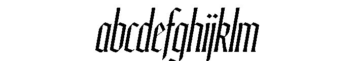 Ayer Poster Blackletter Regular Italic FONT