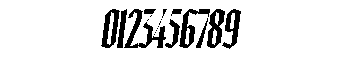 Ayer Poster Blackletter Semibold Italic Font OTHER CHARS