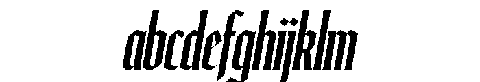 Ayer Poster Blackletter Semibold Italic FONT