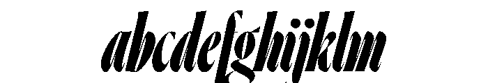 Ayer Poster Cursive Black Italic FONT