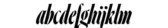 Ayer Poster Cursive Bold Italic FONT