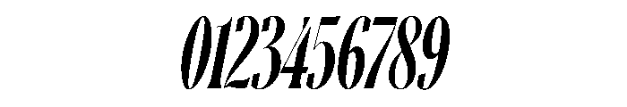 Ayer Poster Cursive Semibold Italic Font OTHER CHARS