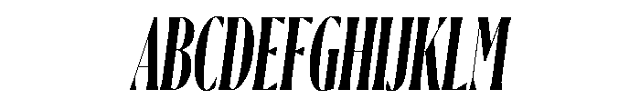 Ayer Poster Semibold Italic Font UPPERCASE