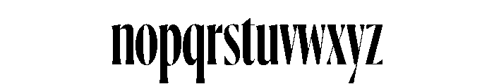 Ayer Poster Semibold Font LOWERCASE