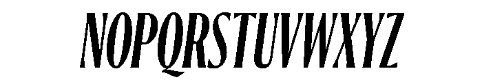 Ayer Semibold Italic Font UPPERCASE