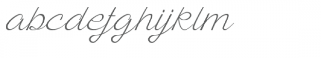 Ayla Script Font LOWERCASE