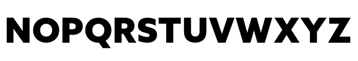 AZO SANS 2 BLACK Font UPPERCASE