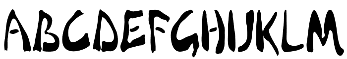 Azure-CondensedRegular Font UPPERCASE