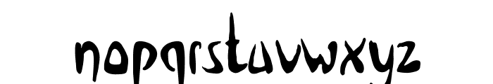Azure-CondensedRegular Font LOWERCASE