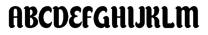 AZMIRA-Regular Font UPPERCASE