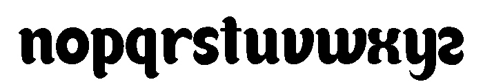 AZMIRA-Regular Font LOWERCASE