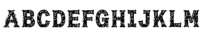 Azad Regular Font UPPERCASE