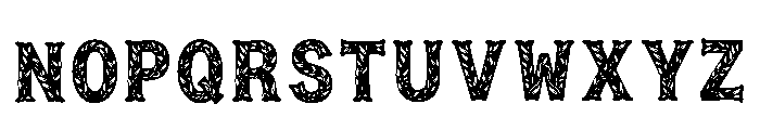 Azad Regular Font LOWERCASE