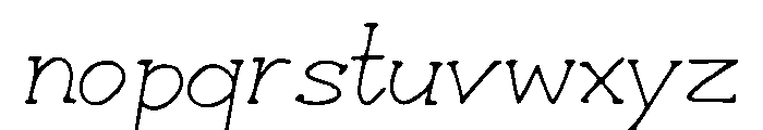 Azael Font LOWERCASE